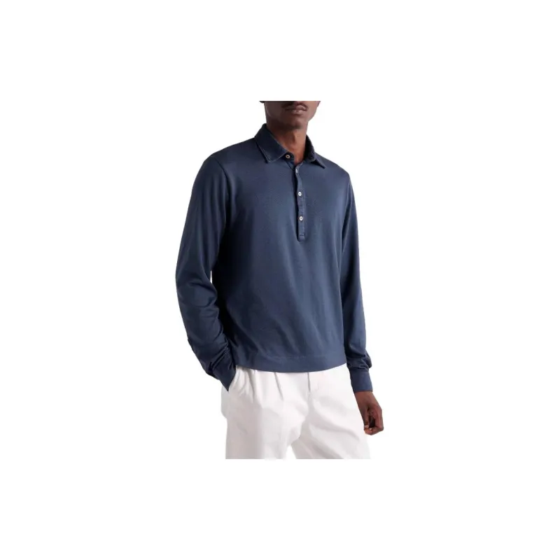 Boglioli Polo Shirts Men Blue-1