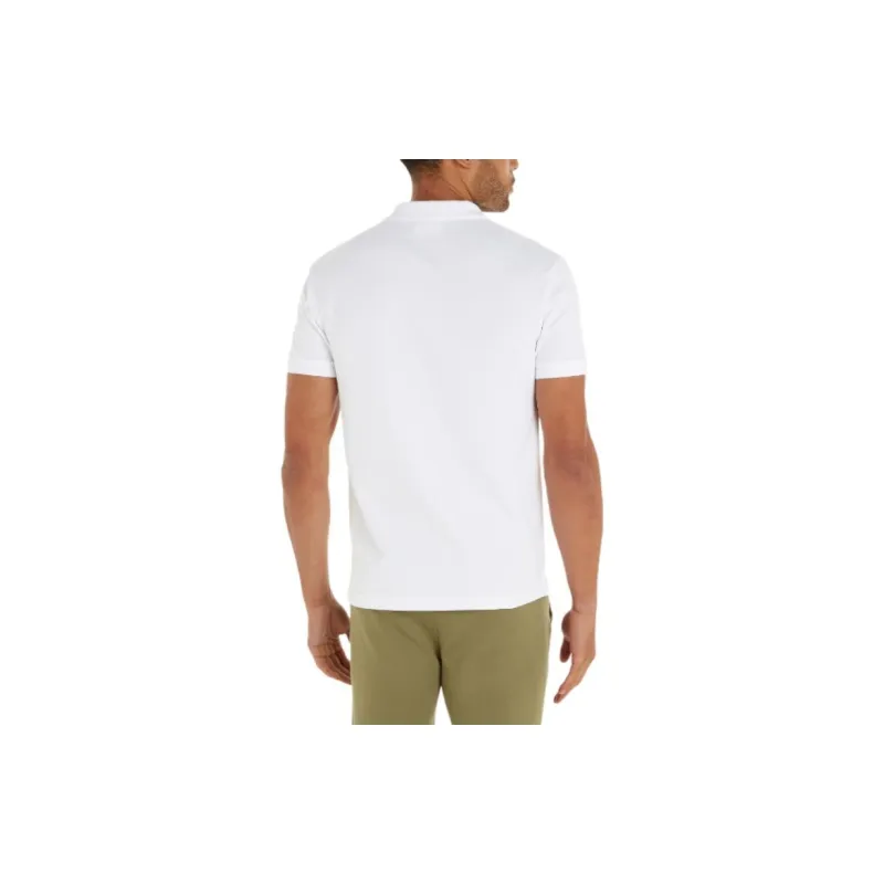Calvin Klein Logo embroidered Piqué Polo Shirt-2