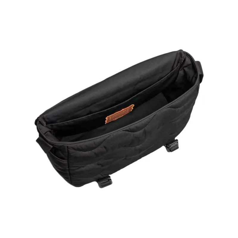 Coachtopia Recycled Polyester Messenger Bag, Crossbody Handbag, Shoulder Bag Tubas Women's Black-3