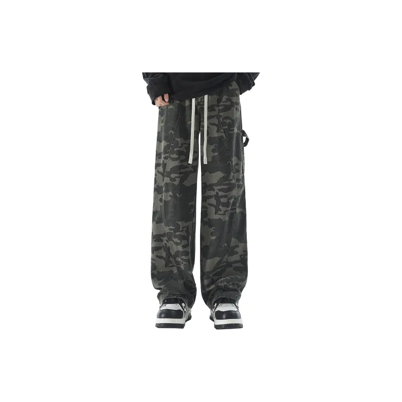 WELTER EXPERIMENT Jeans Unisex Camouflage-2