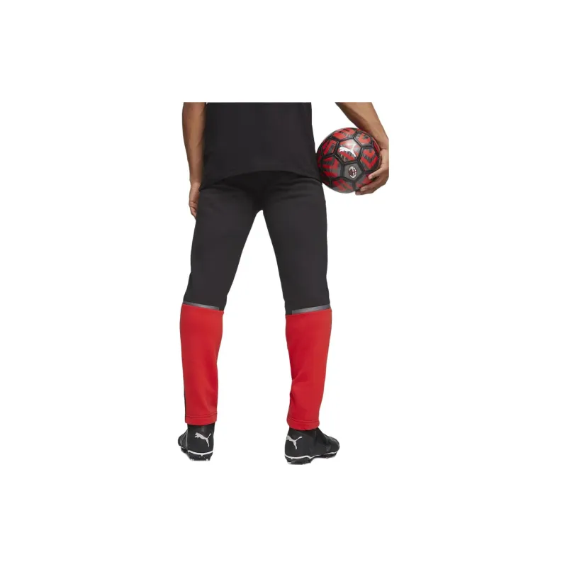 PUMA AC Milan Football Casuals Sweatpants Casual Pants Men's Black-4