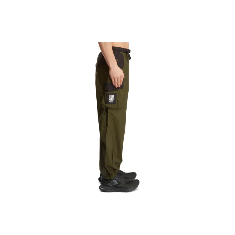 THE NORTH FACE SOUKUU Series SS24 Knitted Sports Pants Unisex Green-3