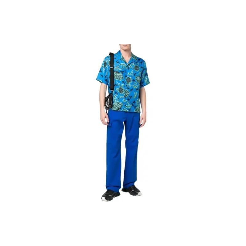 VERSACE VERSACE Casual Pants Men's Blue-1
