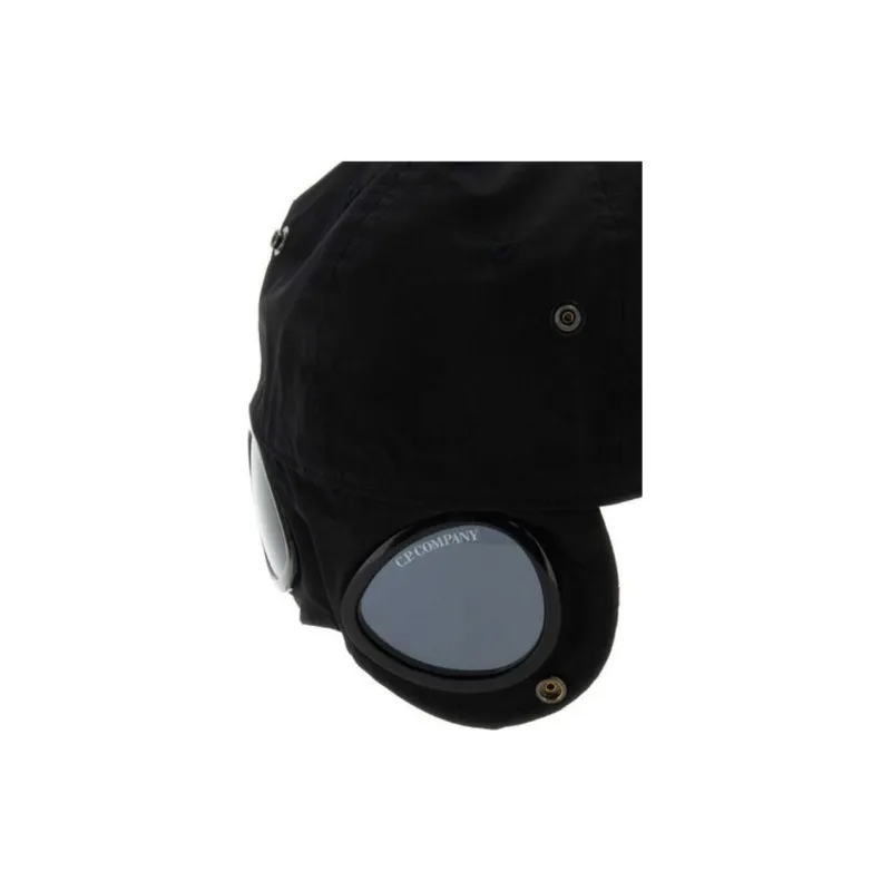 C.P.Company Chrome R Goggle Baseball Cap-3