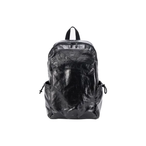 OMI Polyamide Backpack Large Size Unisex Black/White