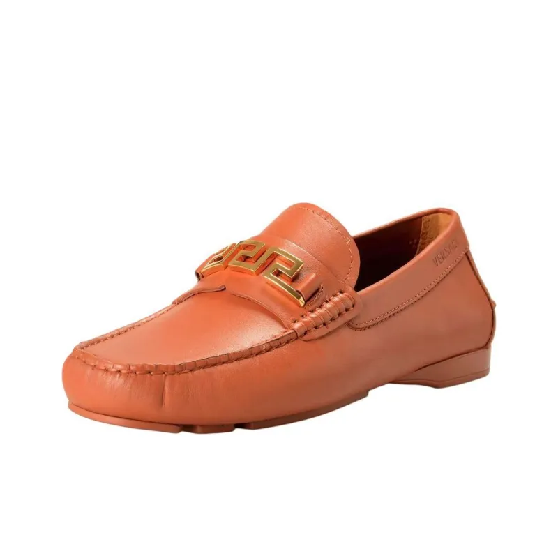 VERSACE Loafers Men Brown-2