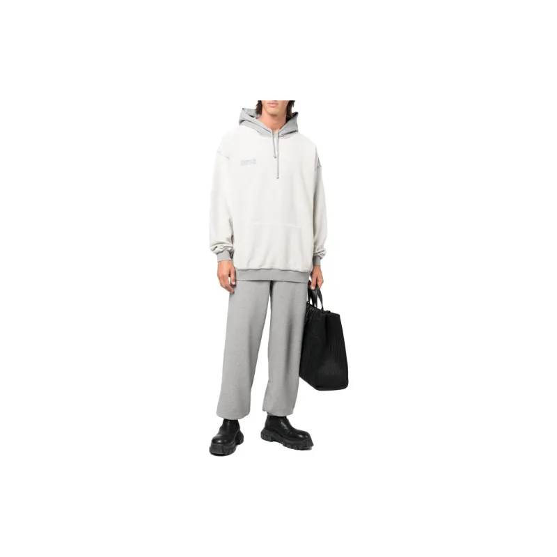 Vetements Knitted Sweatpants Unisex Gray-1
