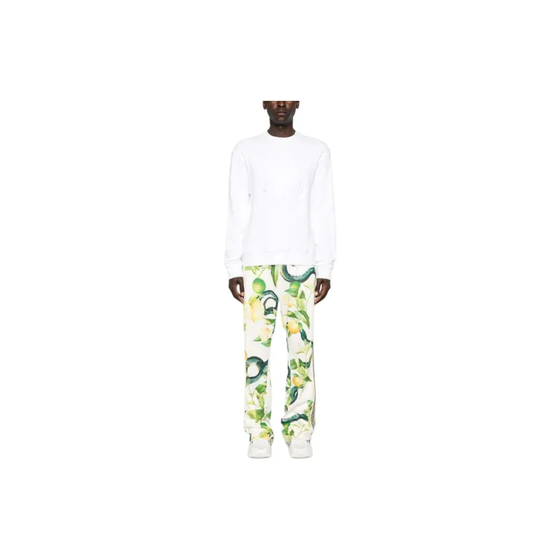 Roberto Cavalli Logo embroidered Cotton Sweatshirt-1