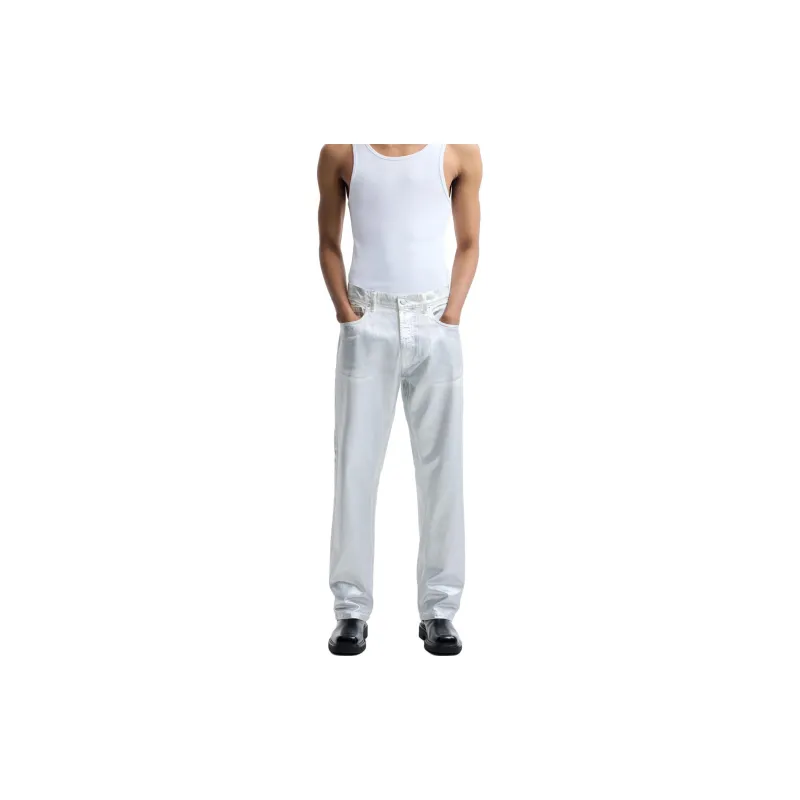 ZARA Jeans Men Silver-2