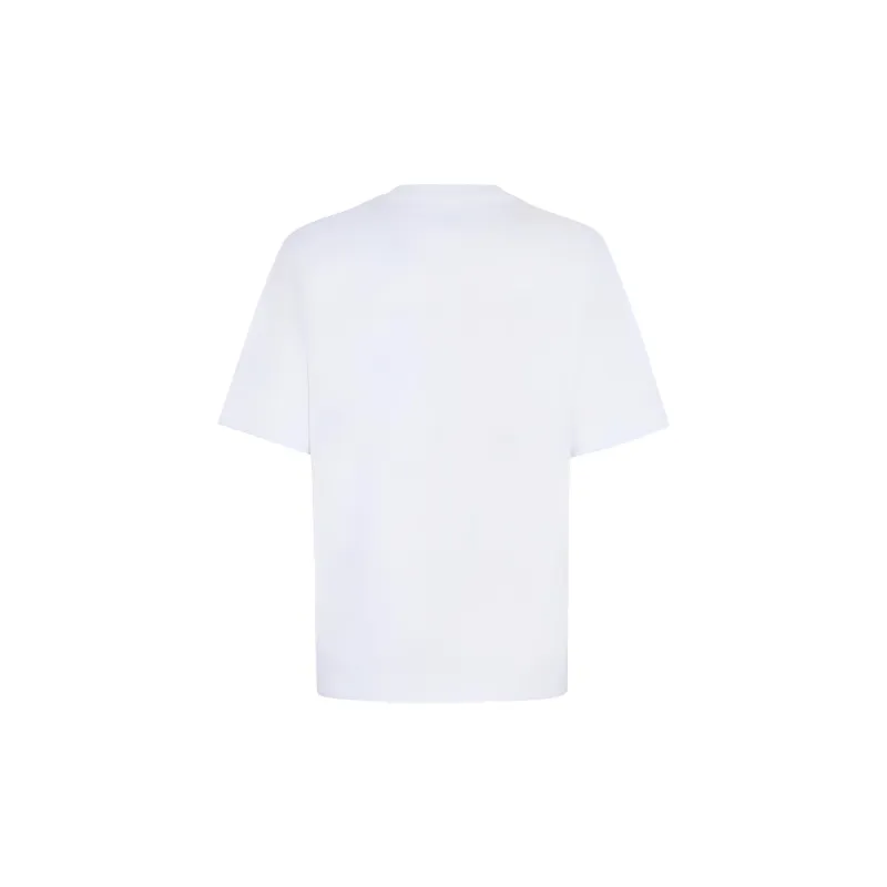 FENDI Ff Plaque Crewneck T Shirt-1