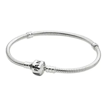 Pandora Moments DIY Sterling Silver Snap Clasp Bracelet