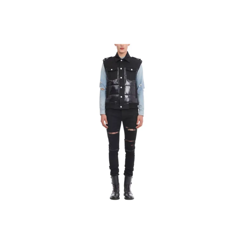 BALMAIN Vests Men Black-1