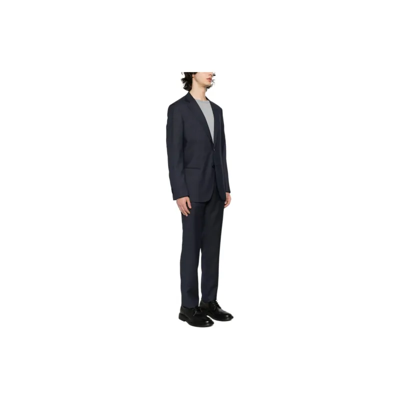 GIORGIO ARMANI SS24 Business Suits Men's Navy-3