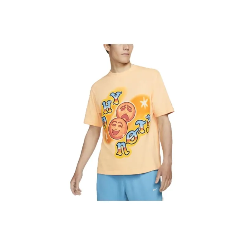 Jordan 'why Not' T Shirts Men Orange-3