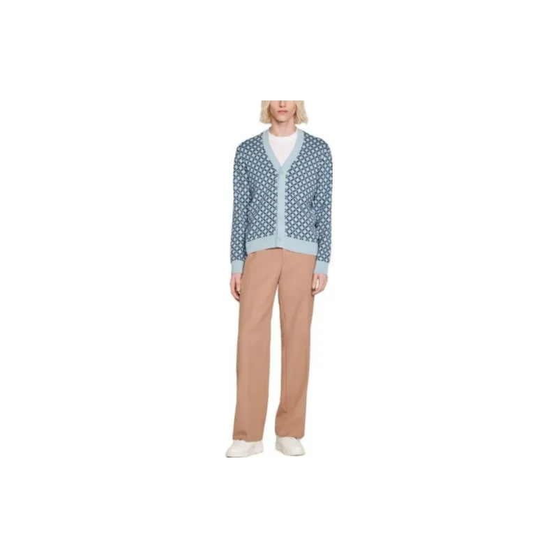 Sandro Knitwear Men Blue-1