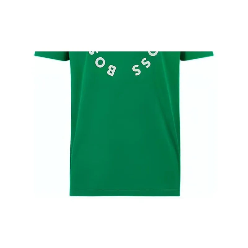 HUGO BOSS T Shirts Men Green-5
