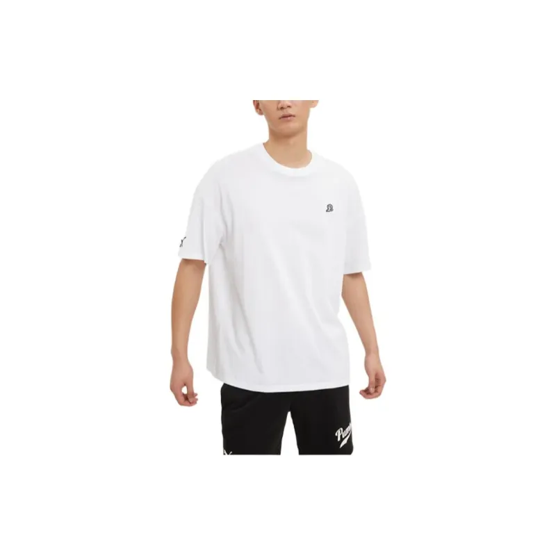 PUMA Prairie Resort T Shirts Men White-5