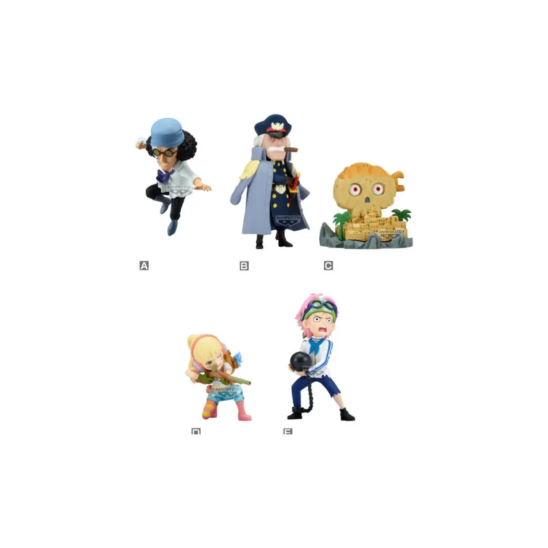 BANPRESTO One Piece Characters One Piece Characters WCF Hive Island 1 Bonus Gifts 6cm-1