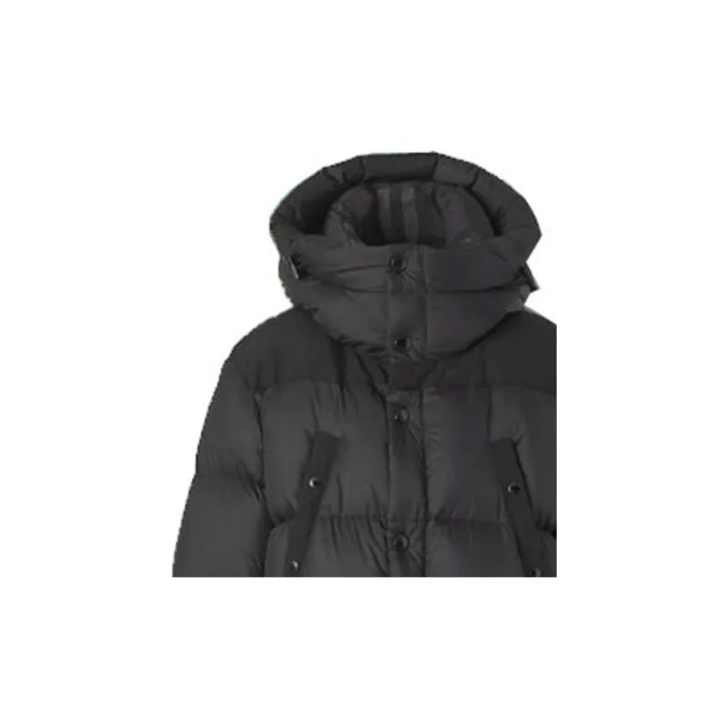 Burberry Logo Applique Nylon Puffer Coat-5