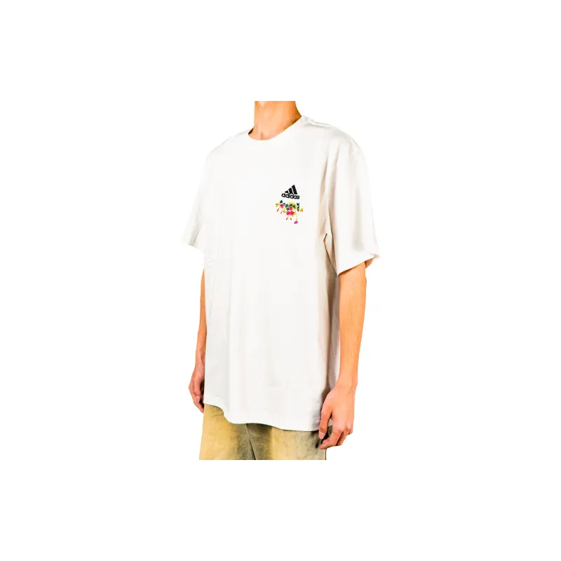 Adidas T Shirts Unisex Ecru-6