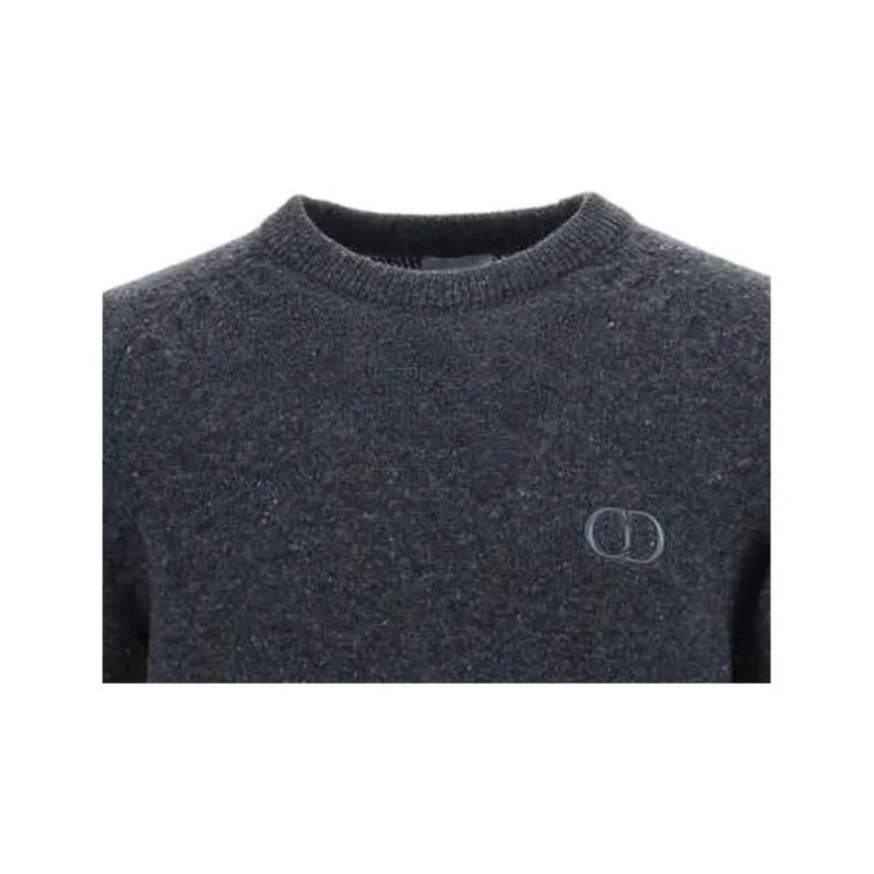 DIOR Quarterly New Products Sweaters Men Gray-6