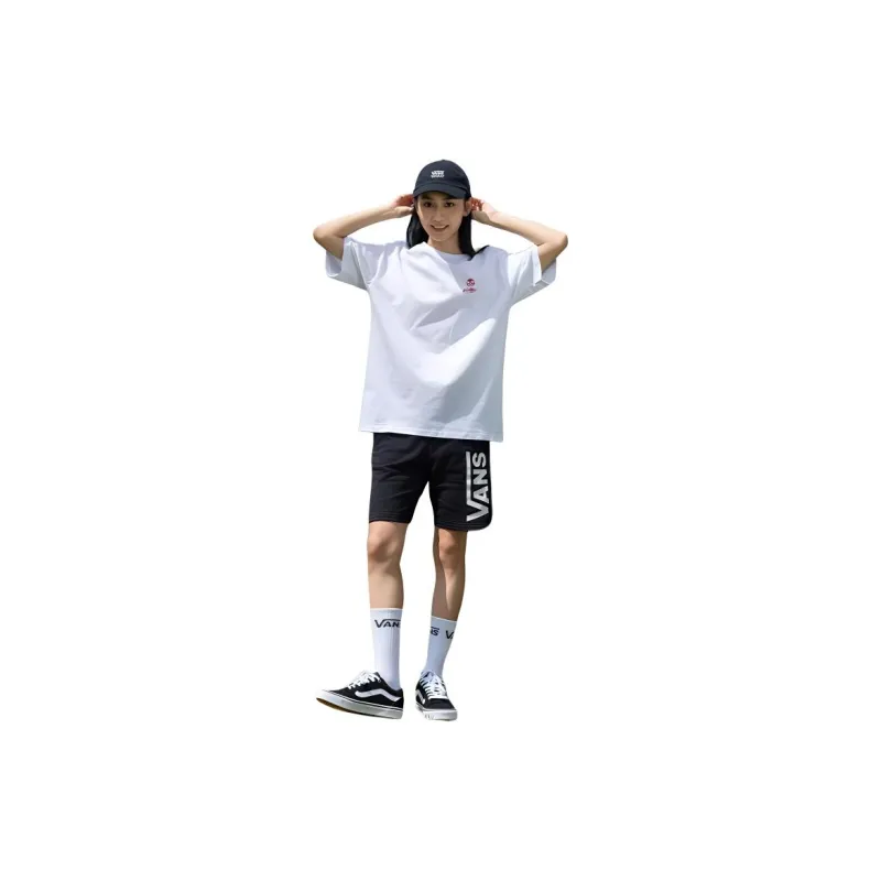 Vans OFF WHE WALL T Shirts Unisex White-4