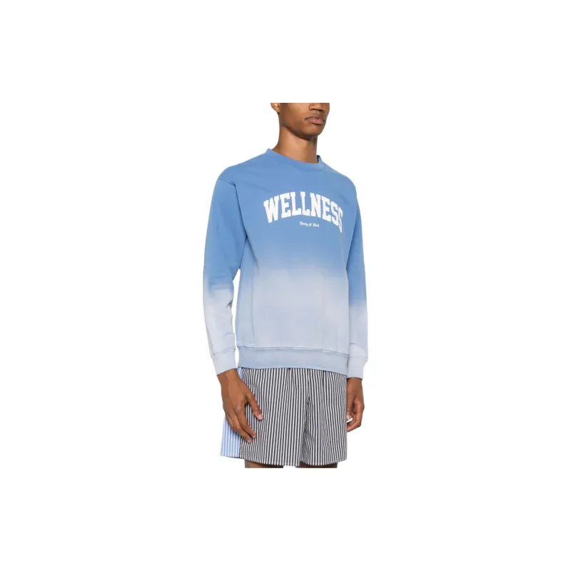 SPORTY & RICH Wellness Ivy Cotton Sweatshirt-4