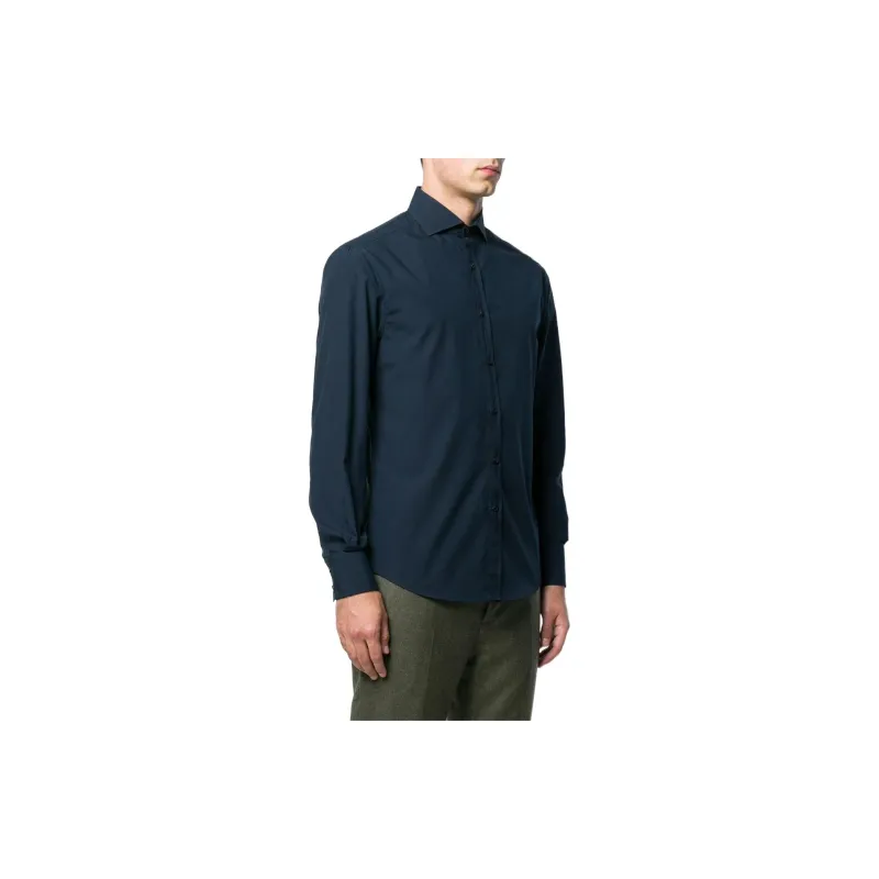 Brunello Cucinelli Long-sleeve Fitted Shirt-3