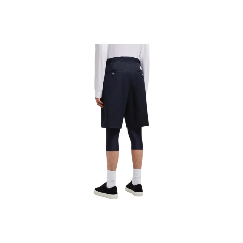 Moncler Gabardine Bermuda Shorts-3