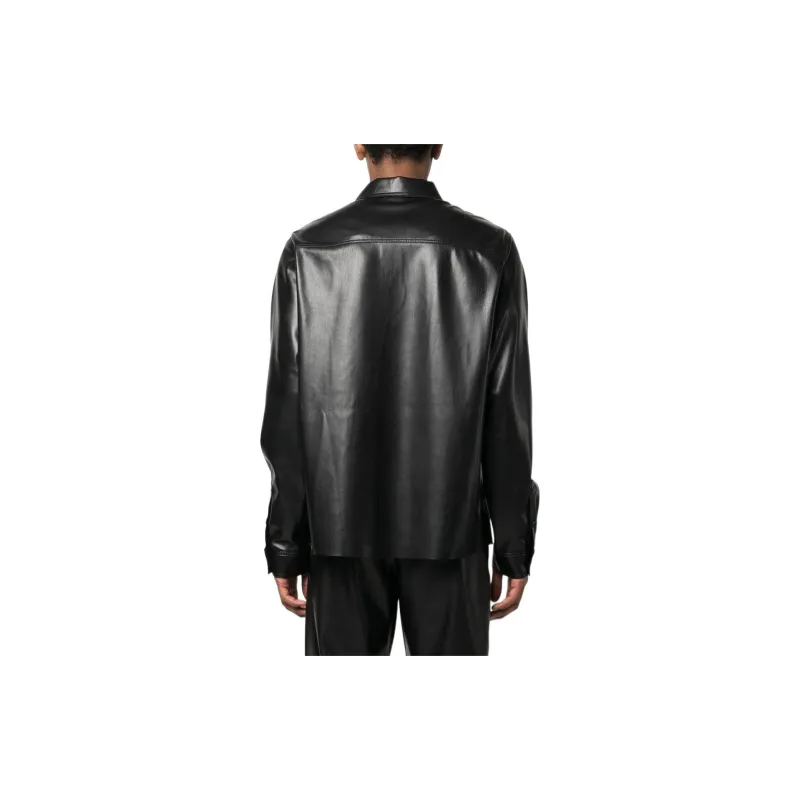 NANUSHKA Coated finish Shirt Jacket-2