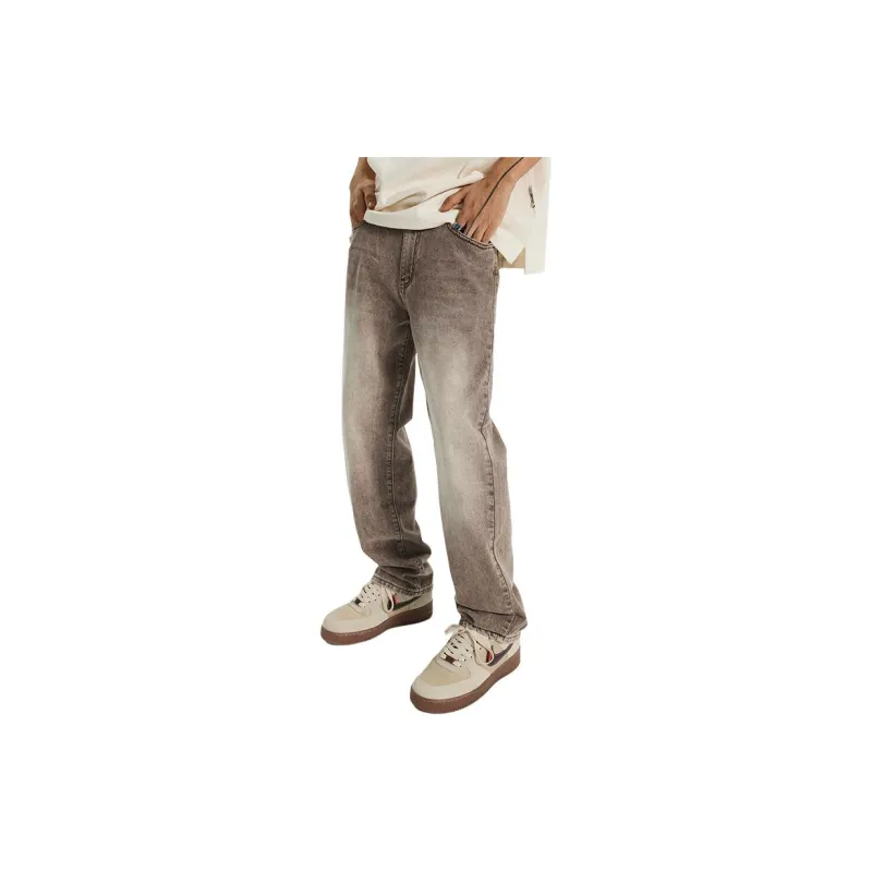 GTRG Jeans Men Khaki-4