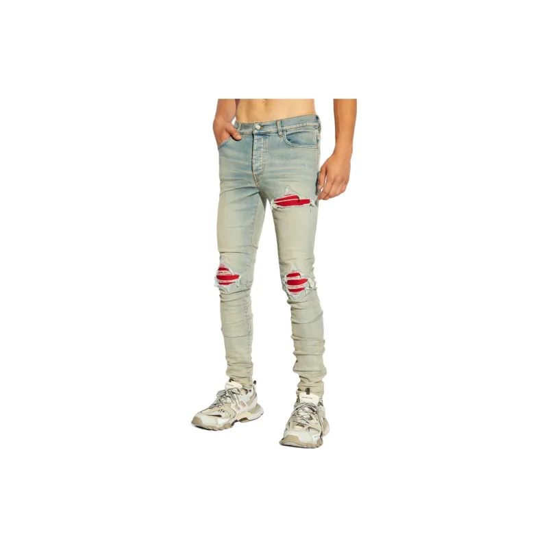 AMIRI MX1 Distressed Denim Jeans-3