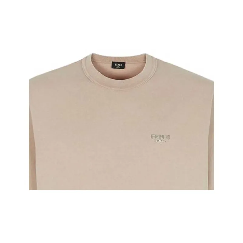 FENDI Skater Style Jersey T Shirt-3