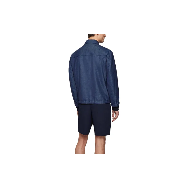 HUGO BOSS SS23 Jackets Coats Men's Blue-3