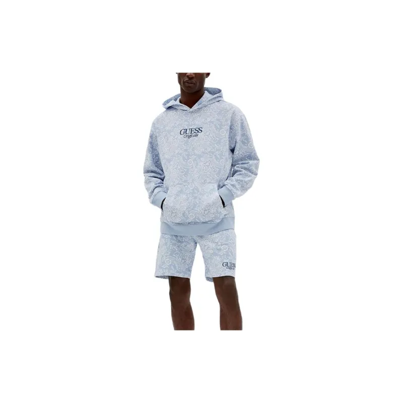 GUESS Sweatshirts Unisex Blue-2