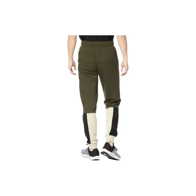 PUMA Knitted Sweatpants Men's Green-3