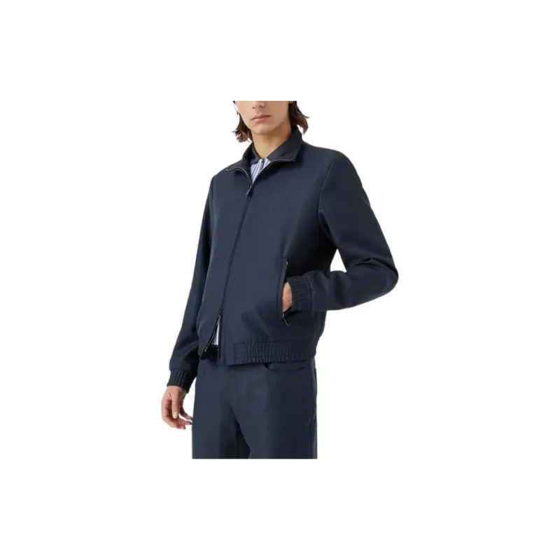 EMPORIO ARMANI Jackets Men Navy Blue-4