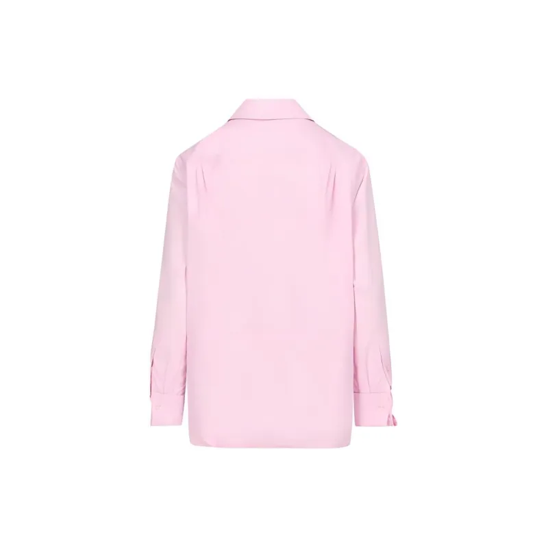 LOEWE Belted Shirt 'Pink'-1