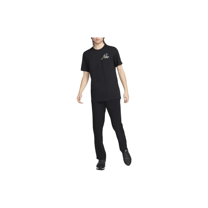 Nike T Shirts Men Black-2