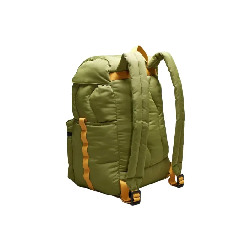 Coachtopia Recycled Polyester Backpack Large Size Unisex Olive Multicolor-2