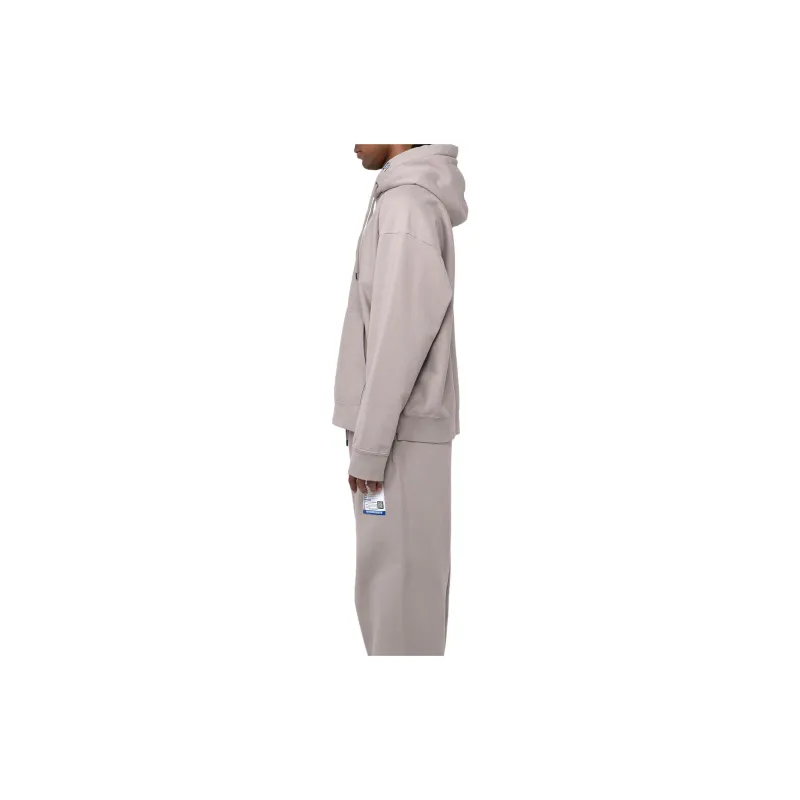 Maison Mihara Yasuhiro French Terry Hooded Sweatshirt Men's Gray-4