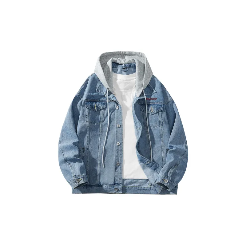 BOTH PLAY Denim Jackets Unisex-23