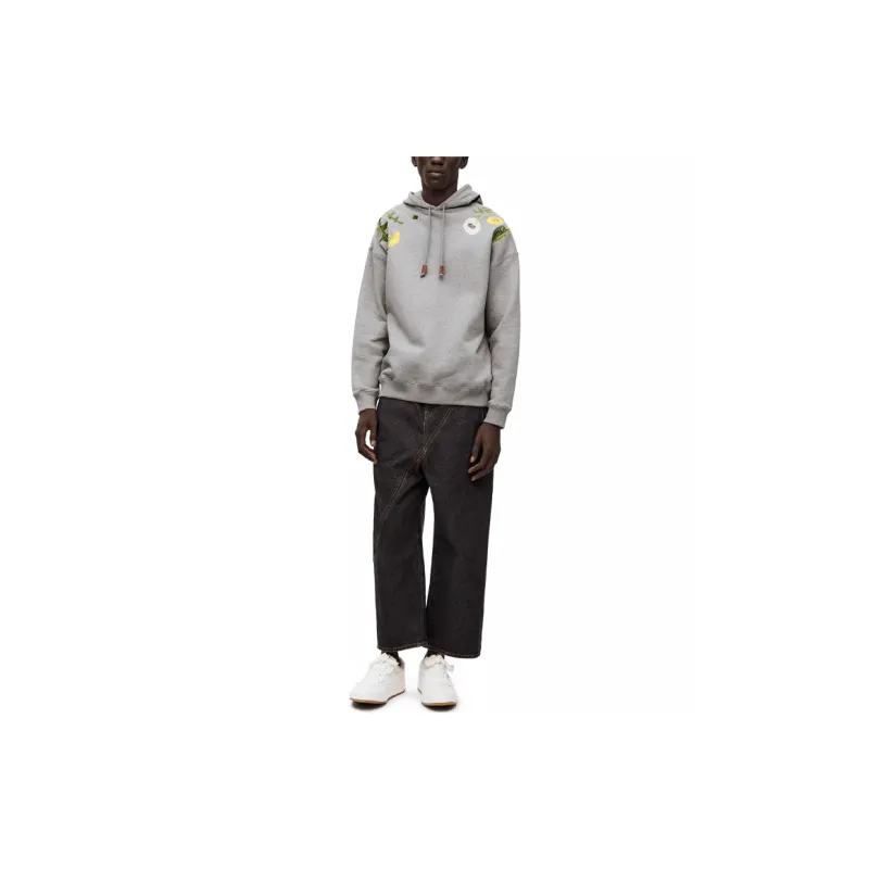 LOEWE Anagram Flowers Hoodie-1