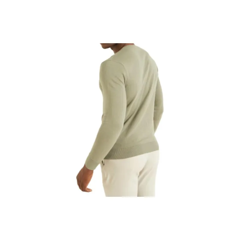 GUESS Essential Crewneck Sweater Sweater Men's Green-2