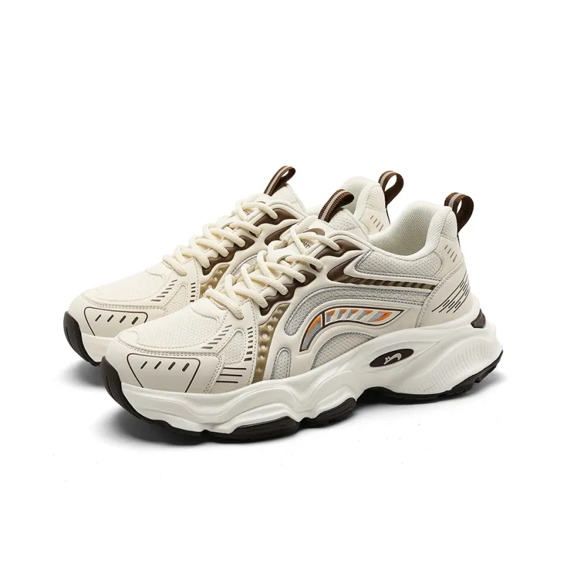 K-bird Non-slip Wear-resistant Shock Absorption Low-Top Chunky Sneakers Men's-3