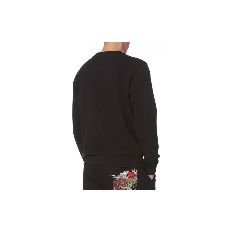 EVISU SS19 Sweatshirt Men's Black-2