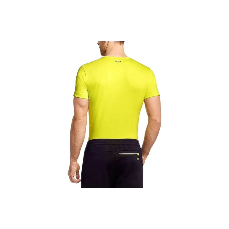 HUGO BOSS T Shirts Men Yellow-2