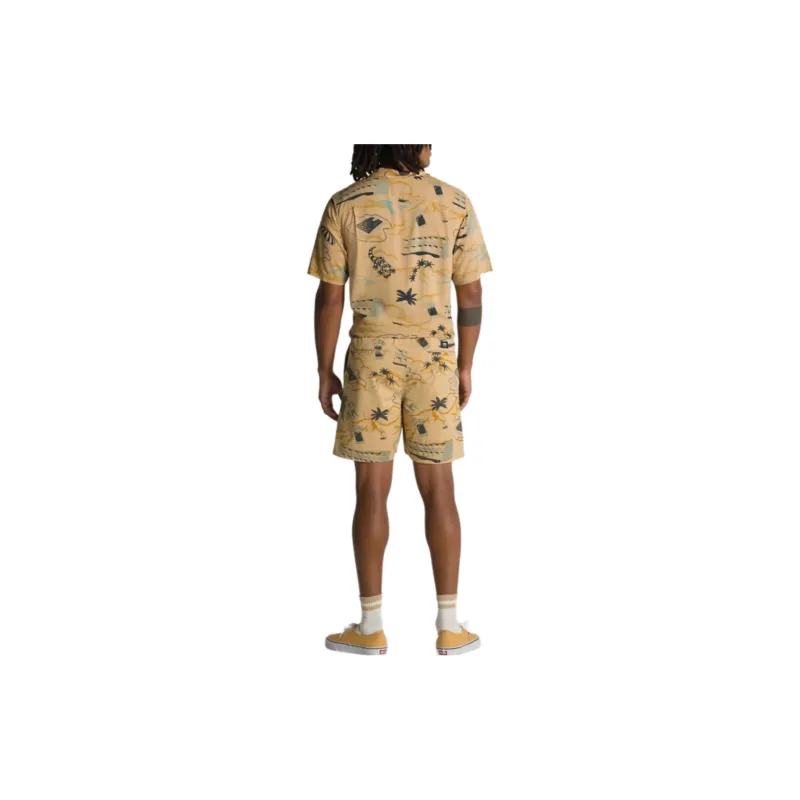 Vans Casual Shorts Men Terracotta-3