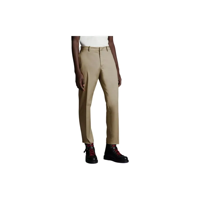 Moncler Casual Pants Men's Light Beige-3