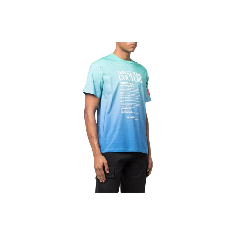 VERSACE JEANS COUTURE SS22 T Shirt Men's Blue-3